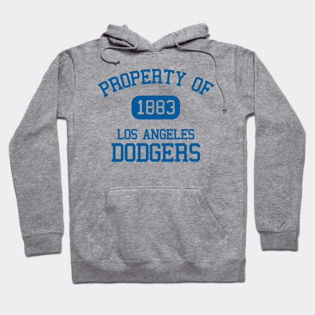 Property of Los Angeles Dodgers Hoodie by Funnyteesforme